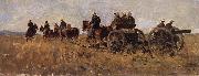 Nicolae Grigorescu The Artillerymen painting